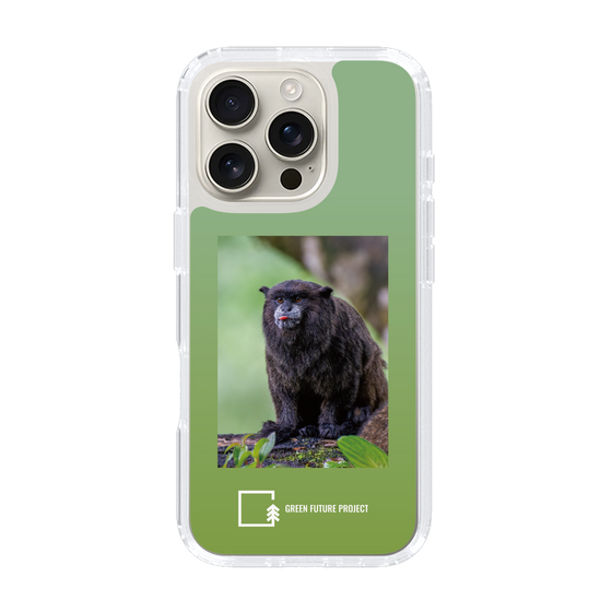 スリムプロテクションケース［ Green Future Project - Black-mantled Tamarin ］