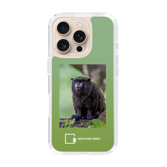 スリムプロテクションケース［ Green Future Project - Black-mantled Tamarin ］