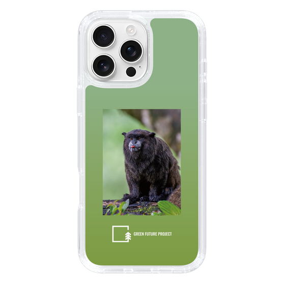 スリムプロテクションケース［ Green Future Project - Black-mantled Tamarin ］