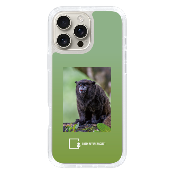 スリムプロテクションケース［ Green Future Project - Black-mantled Tamarin ］
