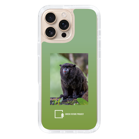 スリムプロテクションケース［ Green Future Project - Black-mantled Tamarin ］