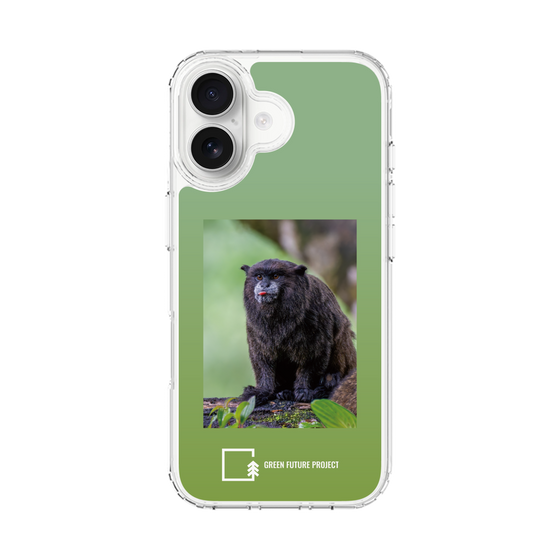スリムプロテクションケース［ Green Future Project - Black-mantled Tamarin ］