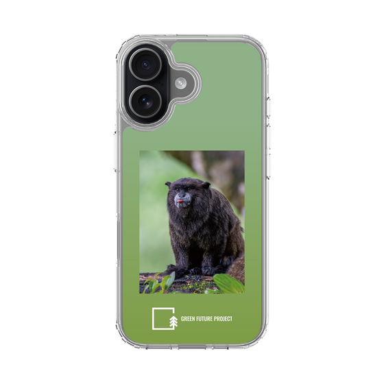 スリムプロテクションケース［ Green Future Project - Black-mantled Tamarin ］