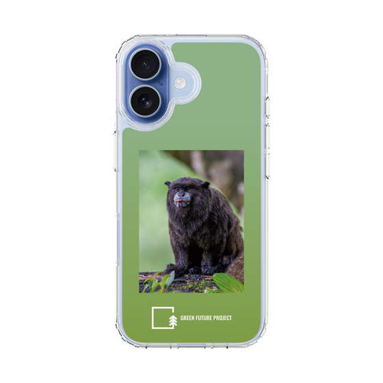スリムプロテクションケース［ Green Future Project - Black-mantled Tamarin ］