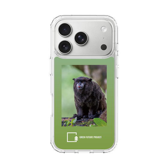 スリムプロテクションケース［ Green Future Project - Black-mantled Tamarin ］