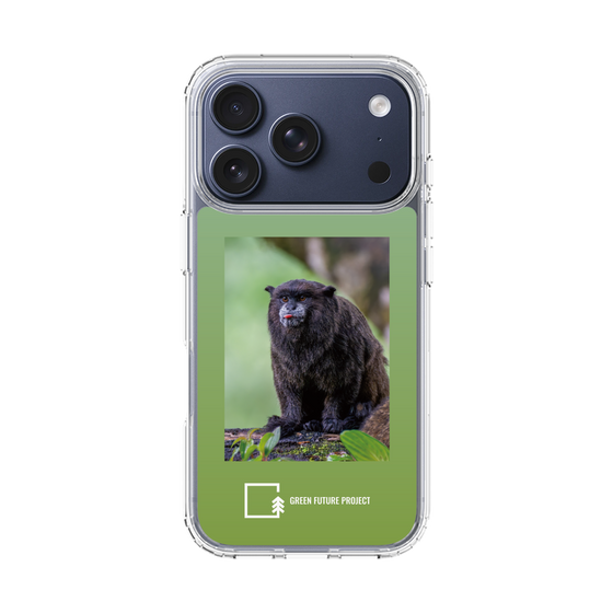 スリムプロテクションケース［ Green Future Project - Black-mantled Tamarin ］