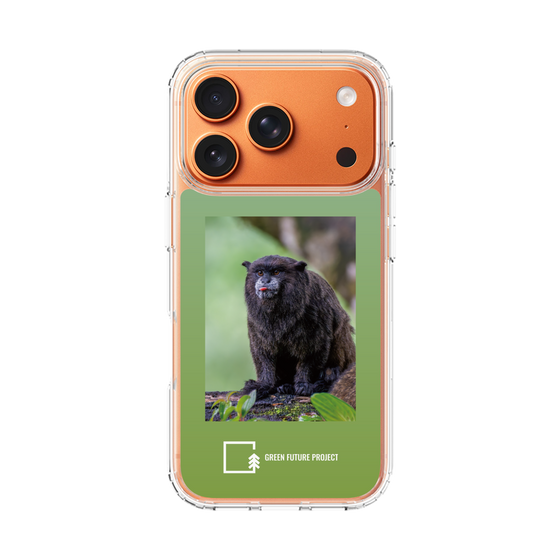 スリムプロテクションケース［ Green Future Project - Black-mantled Tamarin ］