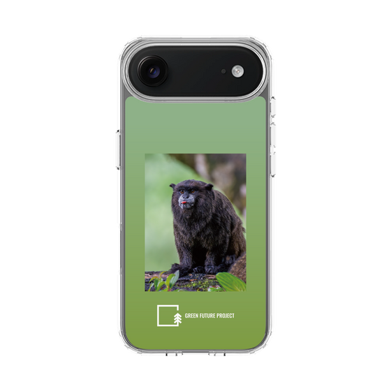 スリムプロテクションケース［ Green Future Project - Black-mantled Tamarin ］