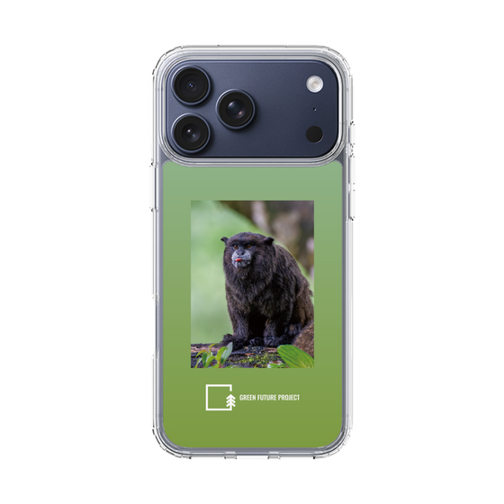 スリムプロテクションケース［ Green Future Project - Black-mantled Tamarin ］