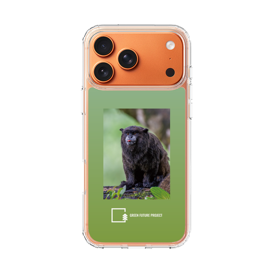 スリムプロテクションケース［ Green Future Project - Black-mantled Tamarin ］