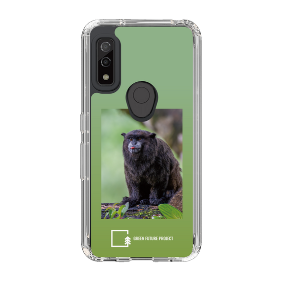 スリムプロテクションケース［ Green Future Project - Black-mantled Tamarin ］