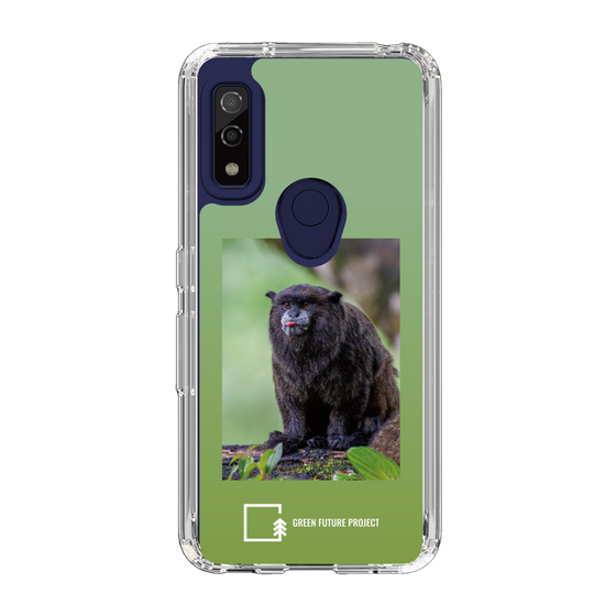 スリムプロテクションケース［ Green Future Project - Black-mantled Tamarin ］