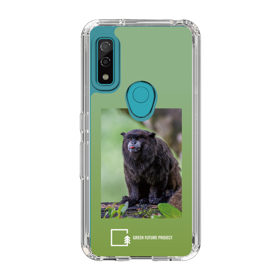 スリムプロテクションケース［ Green Future Project - Black-mantled Tamarin ］