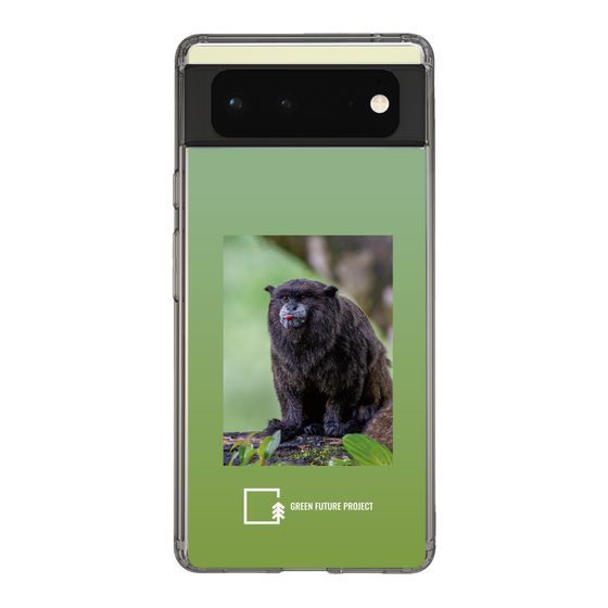 スリムプロテクションケース［ Green Future Project - Black-mantled Tamarin ］