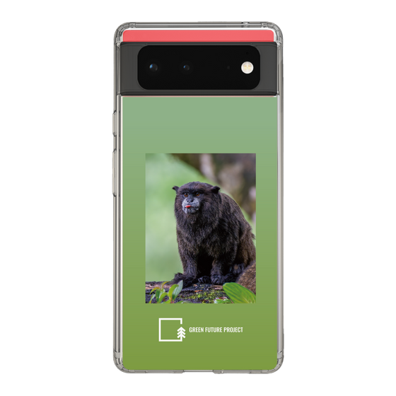 スリムプロテクションケース［ Green Future Project - Black-mantled Tamarin ］