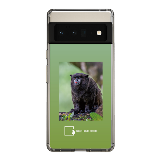 スリムプロテクションケース［ Green Future Project - Black-mantled Tamarin ］