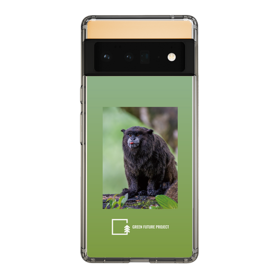 スリムプロテクションケース［ Green Future Project - Black-mantled Tamarin ］