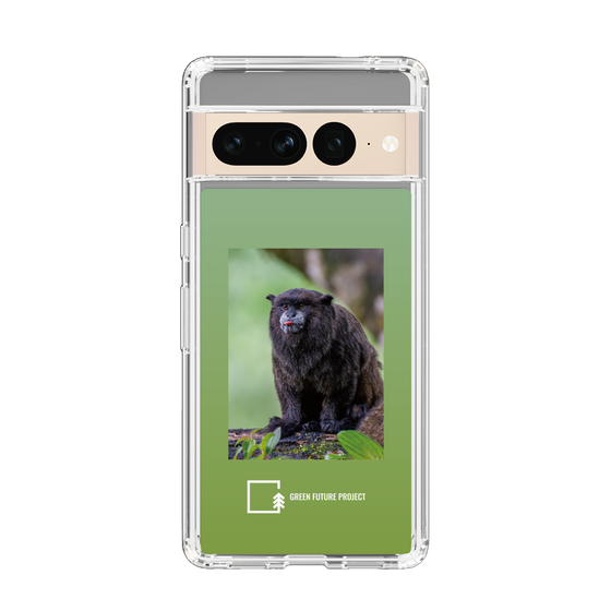スリムプロテクションケース［ Green Future Project - Black-mantled Tamarin ］