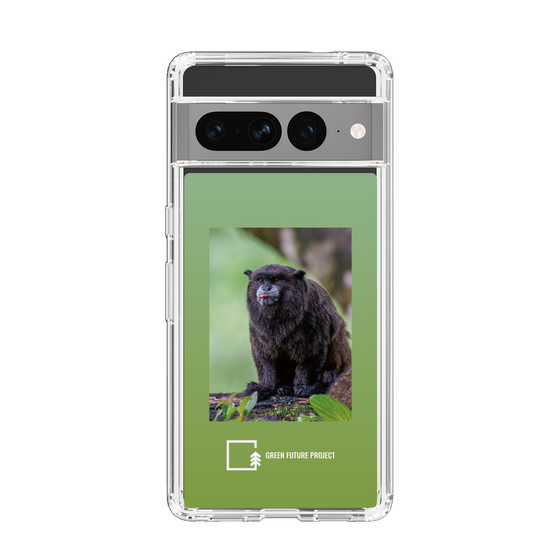 スリムプロテクションケース［ Green Future Project - Black-mantled Tamarin ］