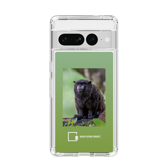 スリムプロテクションケース［ Green Future Project - Black-mantled Tamarin ］