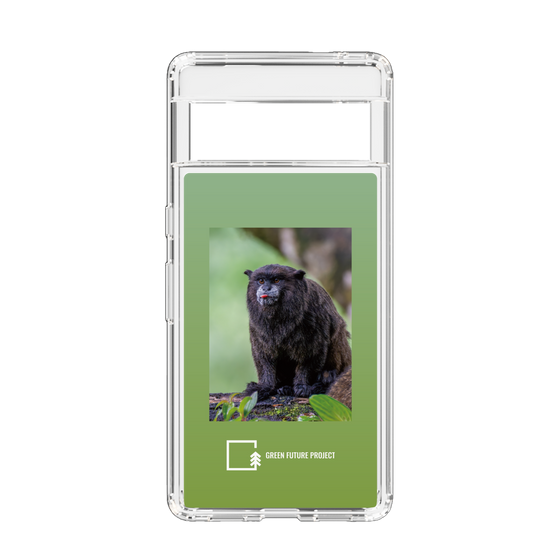 スリムプロテクションケース［ Green Future Project - Black-mantled Tamarin ］