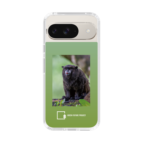 スリムプロテクションケース［ Green Future Project - Black-mantled Tamarin ］