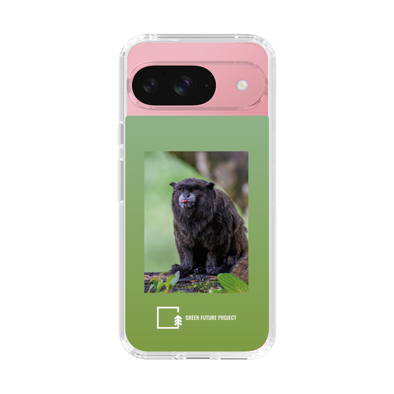 スリムプロテクションケース［ Green Future Project - Black-mantled Tamarin ］