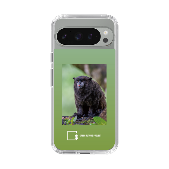 スリムプロテクションケース［ Green Future Project - Black-mantled Tamarin ］
