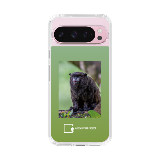 スリムプロテクションケース［ Green Future Project - Black-mantled Tamarin ］