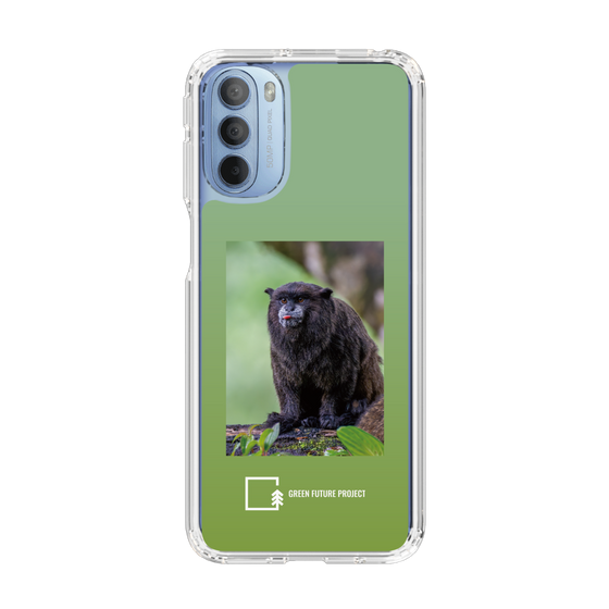 スリムプロテクションケース［ Green Future Project - Black-mantled Tamarin ］