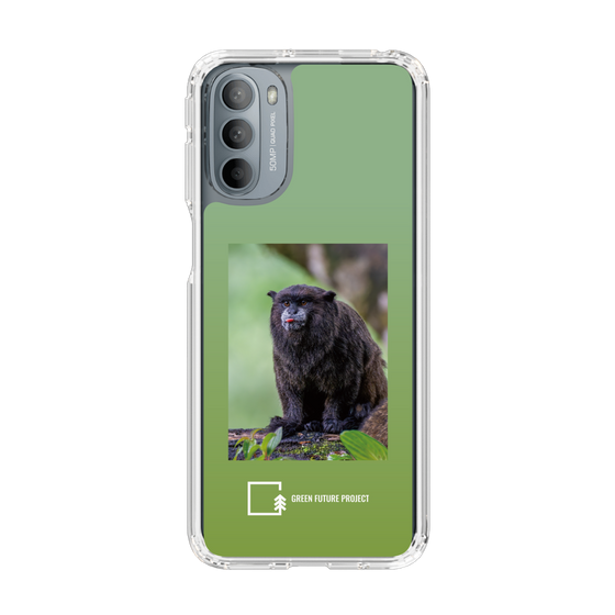 スリムプロテクションケース［ Green Future Project - Black-mantled Tamarin ］