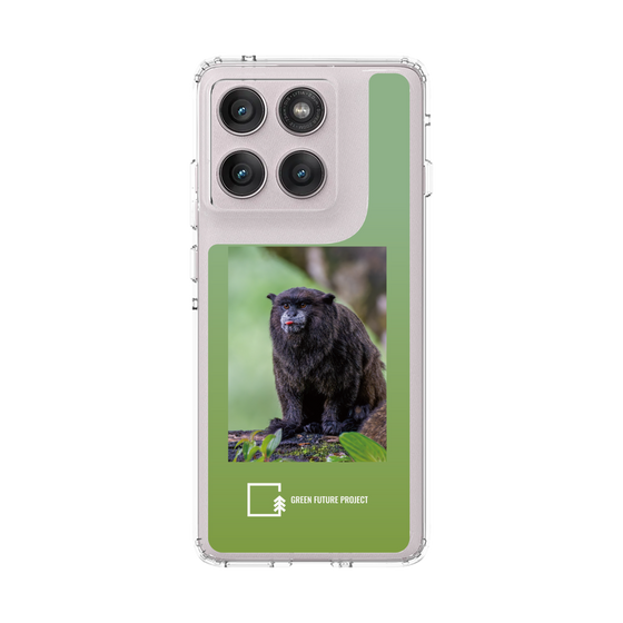 スリムプロテクションケース［ Green Future Project - Black-mantled Tamarin ］