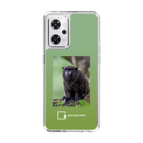 スリムプロテクションケース［ Green Future Project - Black-mantled Tamarin ］