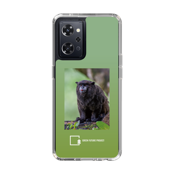 スリムプロテクションケース［ Green Future Project - Black-mantled Tamarin ］