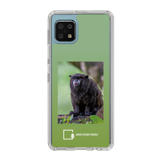 スリムプロテクションケース［ Green Future Project - Black-mantled Tamarin ］
