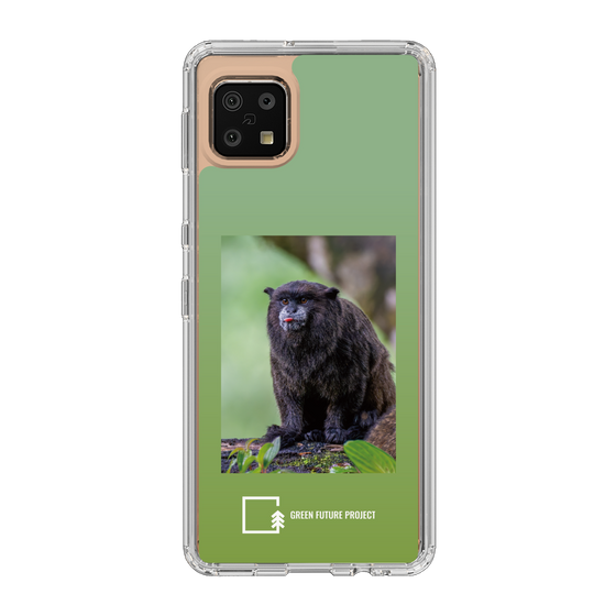 スリムプロテクションケース［ Green Future Project - Black-mantled Tamarin ］