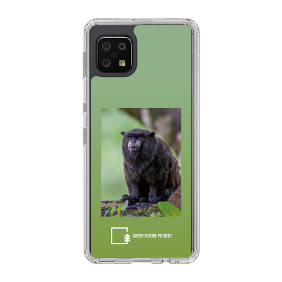 スリムプロテクションケース［ Green Future Project - Black-mantled Tamarin ］