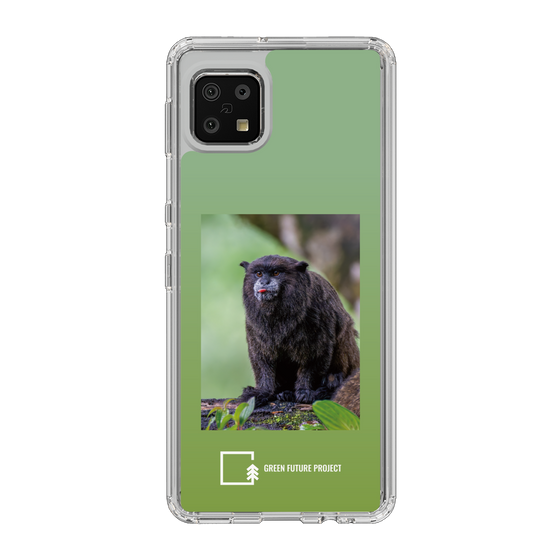 スリムプロテクションケース［ Green Future Project - Black-mantled Tamarin ］