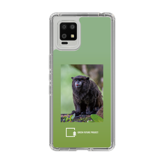 スリムプロテクションケース［ Green Future Project - Black-mantled Tamarin ］