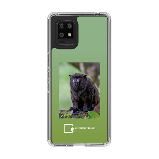 スリムプロテクションケース［ Green Future Project - Black-mantled Tamarin ］