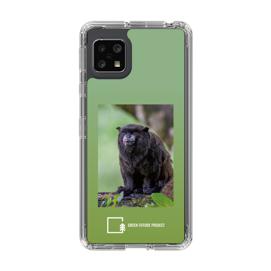 スリムプロテクションケース［ Green Future Project - Black-mantled Tamarin ］