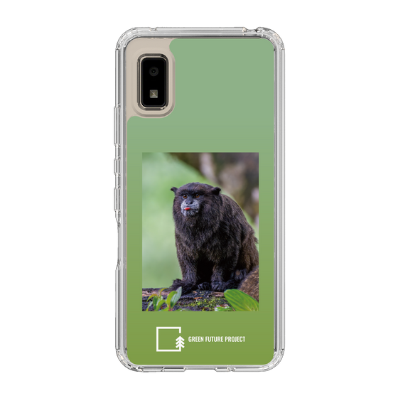 スリムプロテクションケース［ Green Future Project - Black-mantled Tamarin ］