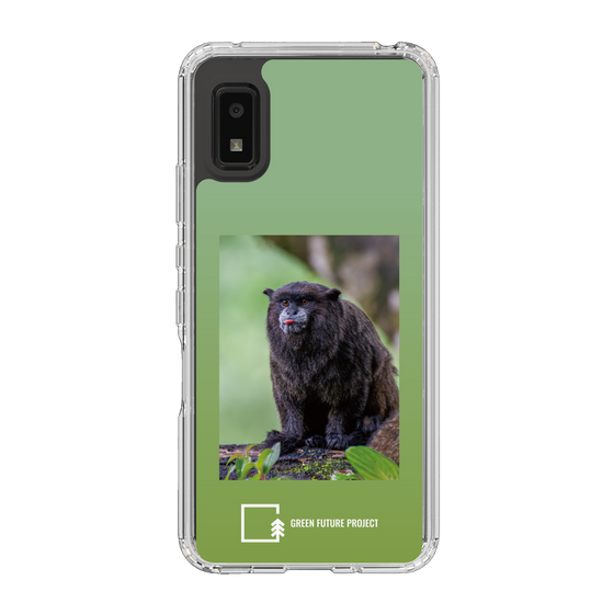 スリムプロテクションケース［ Green Future Project - Black-mantled Tamarin ］