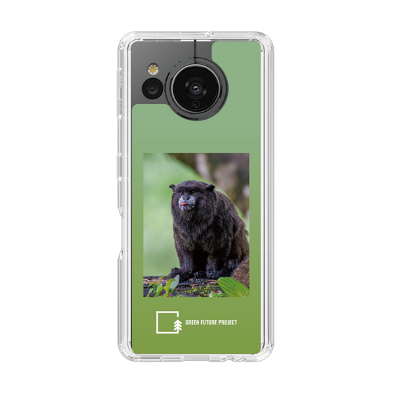スリムプロテクションケース［ Green Future Project - Black-mantled Tamarin ］