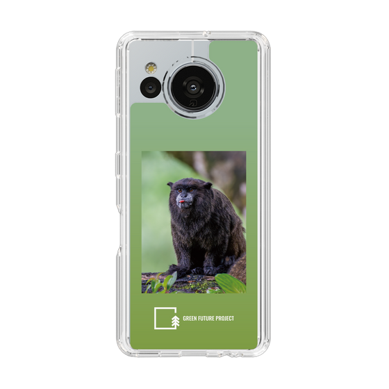 スリムプロテクションケース［ Green Future Project - Black-mantled Tamarin ］