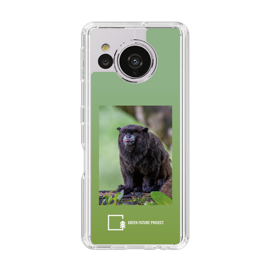 スリムプロテクションケース［ Green Future Project - Black-mantled Tamarin ］