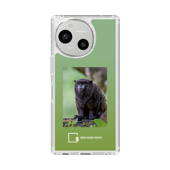 スリムプロテクションケース［ Green Future Project - Black-mantled Tamarin ］