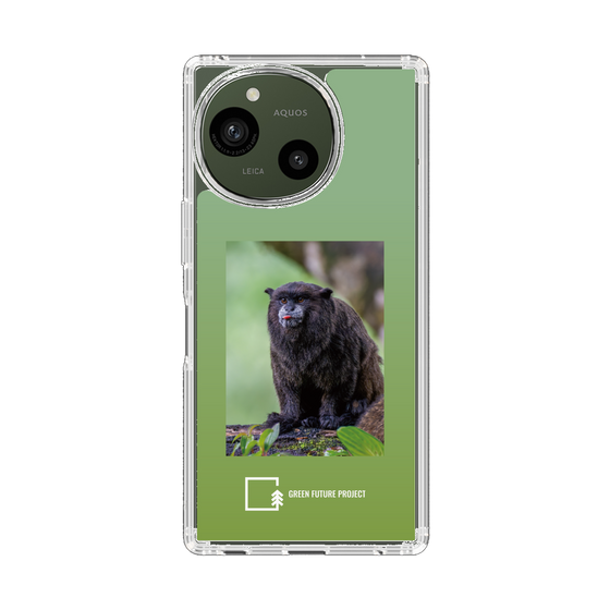 スリムプロテクションケース［ Green Future Project - Black-mantled Tamarin ］