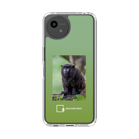 スリムプロテクションケース［ Green Future Project - Black-mantled Tamarin ］