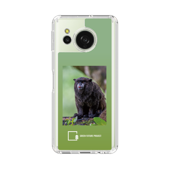 スリムプロテクションケース［ Green Future Project - Black-mantled Tamarin ］